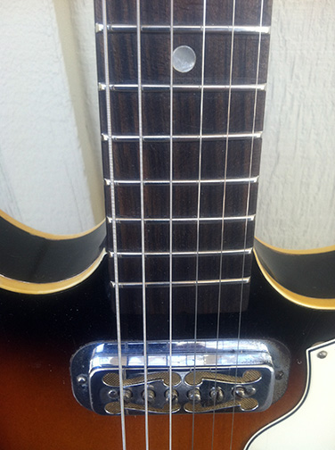 Harmony Rebel Guitar detail 1